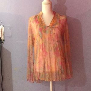 Woman’s sheer blouse